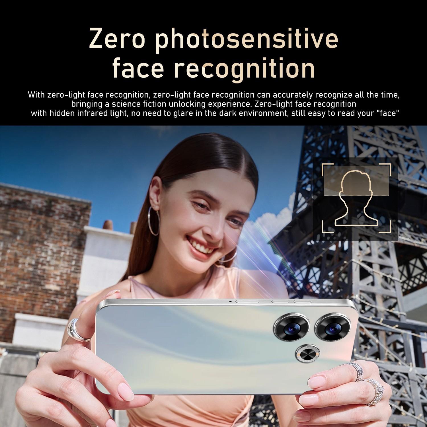 TOBLU-S24pro 4g Smartphone, 6.56-Inch Display, 4300mah Battery, 8mp+13mp Camera, 4GB RAM 64GB ROM, Dual Sim, GPS, Android 12 System