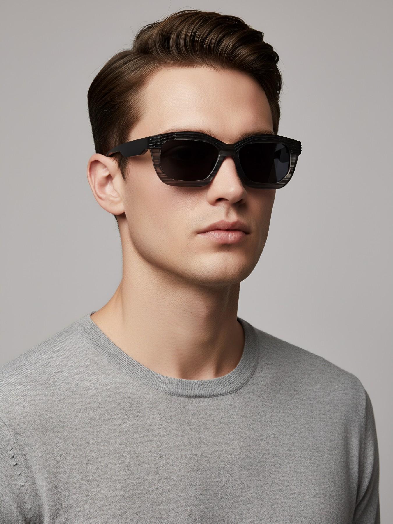 Men's Retro Tortoiseshell Thick Frame Cat Eye Glasses, Unisex Fashion Eyewear, Street Style Essential, European and American Trend