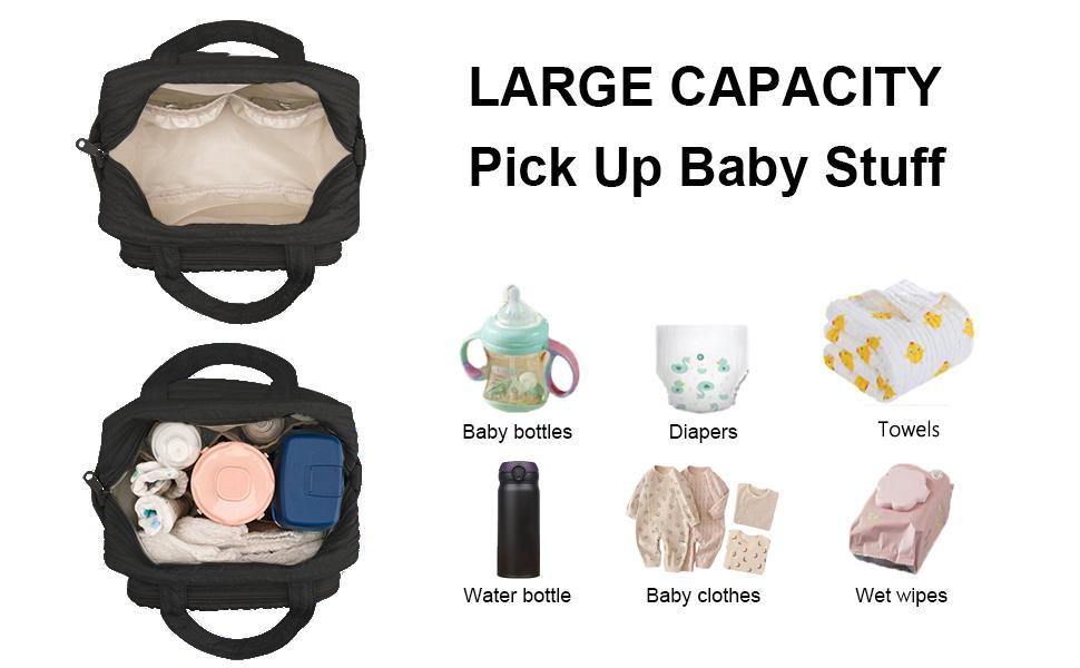 Diaper Bag for Mom, Cute Small Lightweight Crossbody Tote, Multifunctional Storage Bag for Baby Travel & Hospital Use Diaper Bag for Mom, Cute Small Lightweight Crossbody Tote, Multifunctional Storage Bag for Baby Travel & Hospital Use