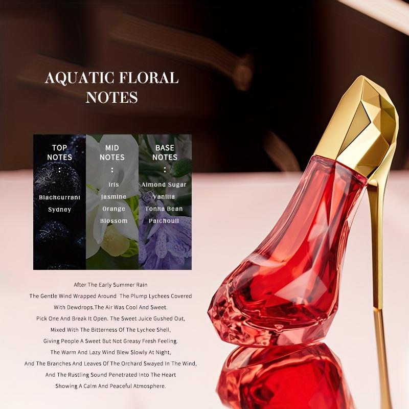 1PCS/2PCS  1.01Oz(30ML)Women's Exquisite High Heels Styling Perfume,Long-Lasting Fragrance,,Elegant And Fresh Dating Perfume,Birthday Gift,Halloween Gift,Christmas Gift,Valentine's Day,Party Gift,Gift For Friends,Suitable For Students,Eau De Parfum