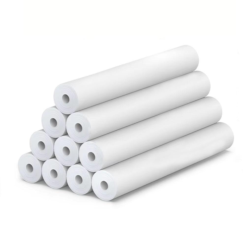 10 Rolls A4 Size Thermal Printer Paper, High Quality Fast Drying Continuous Paper, Home and Office Use, Multifunctional Printing Solution
