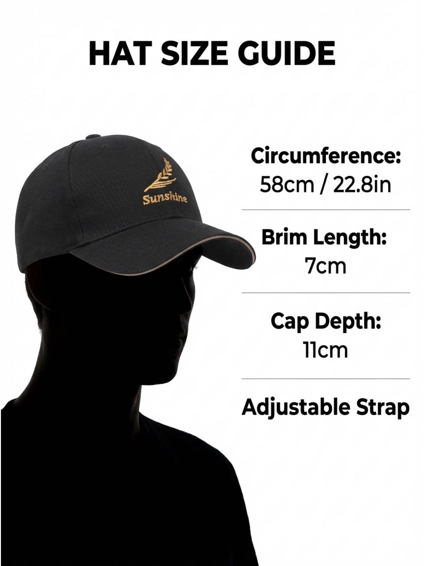 2026 New Baseball Cap, Elegant Embroidery Fashion, Versatile Summer Outdoor Sports Hat, Unisex Baseball Caps for Men and Women, Trendy unisex baseball cap, perfect for daily wear, Lightweight polyester fabric for all-day comfort