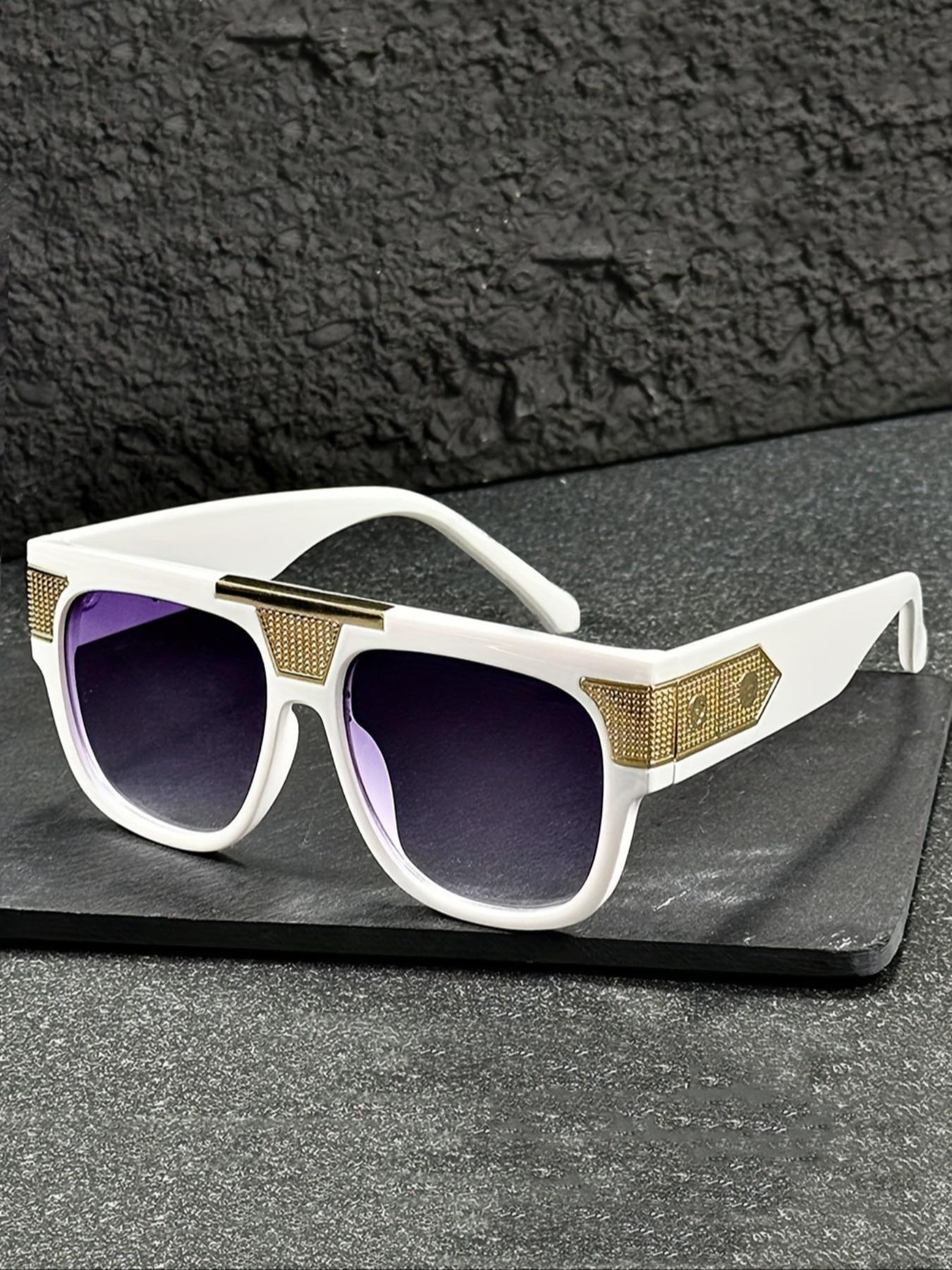 Retro Sunglasses Rectangular Rimless Glasses for Both Men And Women, Perfect for Everyday Casual Wear And Decoration