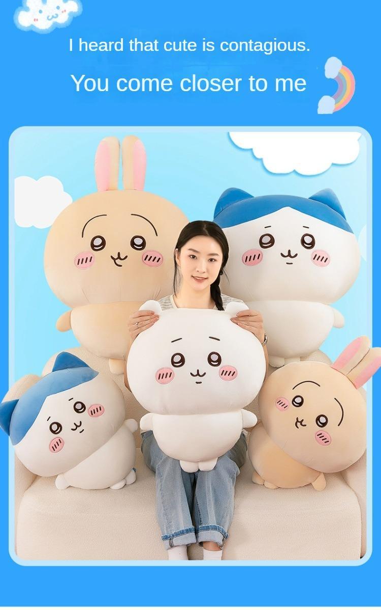 20-30CM Cartoon Usachi Chiikawa Doll Jiikawa Chikawa Series Doll Hachi Self-deprecating Bear Plush Toy Pillow Children's Gift