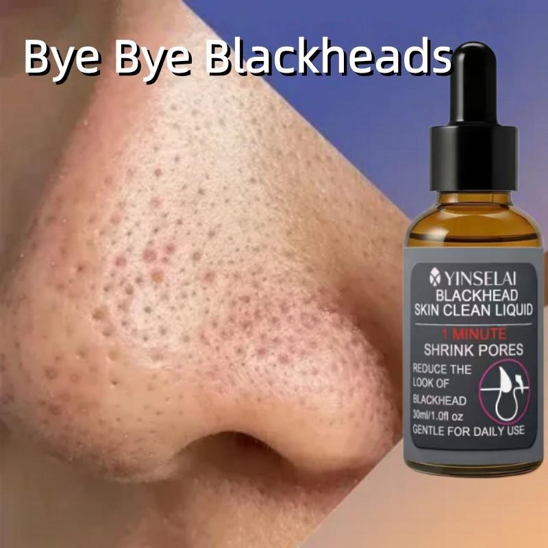 Blackhead Remover Essence, Tighten Pores, Deep Exfoliation, Remove Blackheads and Whiteheads, Suitable for All Light Skin Tones, Oil Control, Hydrating