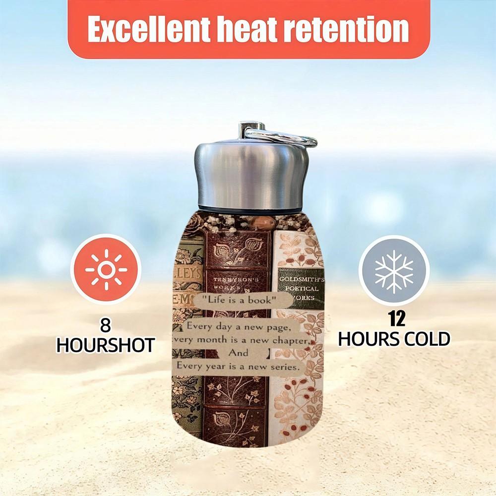 1pc 10.5oz Stainless Steel Insulated Cup, Leak-Proof Design, Perfect for Gyms, Outdoor Adventures, Sports Enthusiasts, Reusable Water Bottle