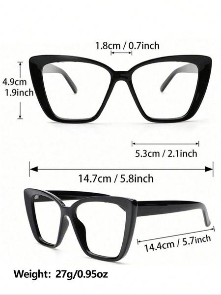 6 Pairs Fashion Classic Unisex Non-Prescription High Quality Eyeglasses, Perfect for Daily Life, Street Photography, Reading, TV Watching, Gifts