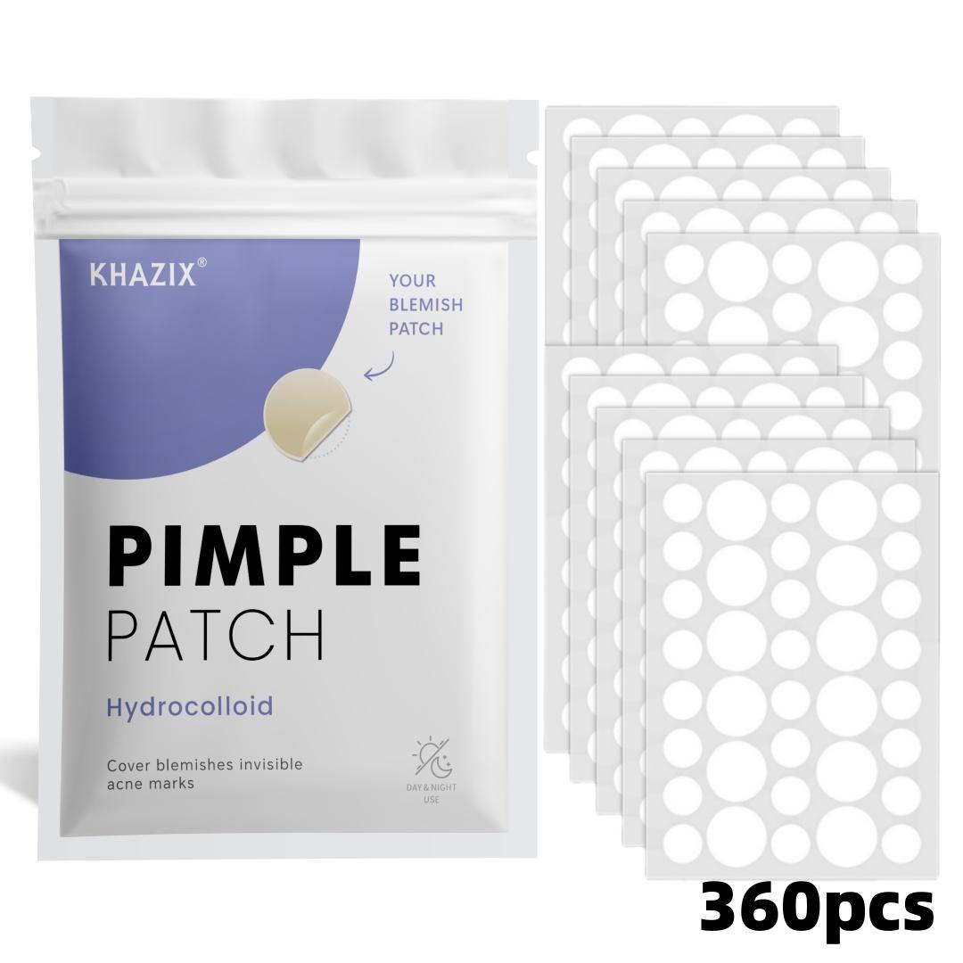 36pcs/360pcs Transparent Round Acne Patches, Hydrocolloid Face Acne Patches, Cover Blemishes, Breathable Ultra-Thin Invisible Patches, Acne Spot Patches