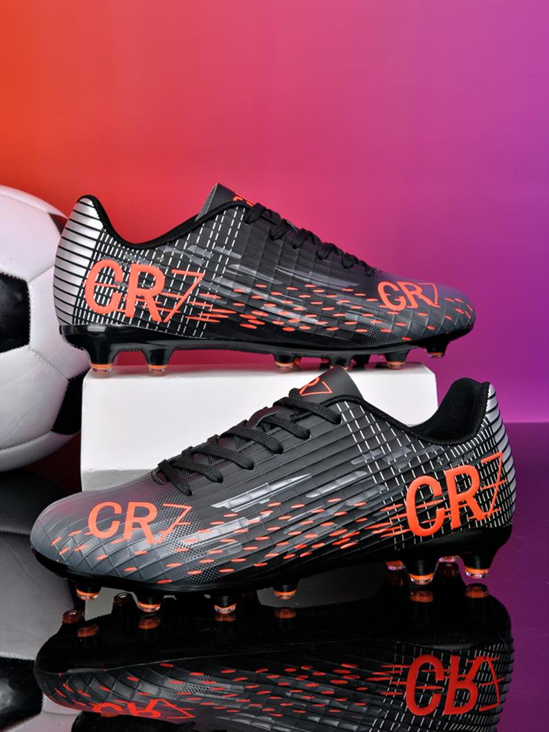 New Youth Football Shoes Recommendation, School Student Competition Training Low Top Long Studs, Durable Anti-Slip Grip, Unisex Adult, Football Field Boots