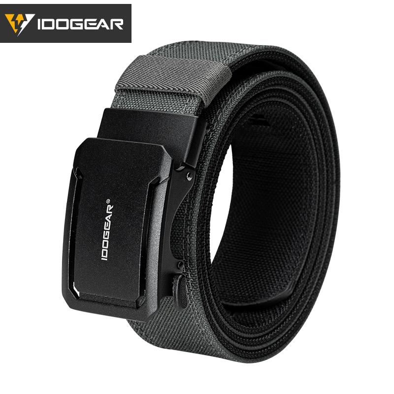 IDOGEAR Men's 1.75" Ratchet Nylon Belt Quick Release Sport Belts CCW Belts 3439