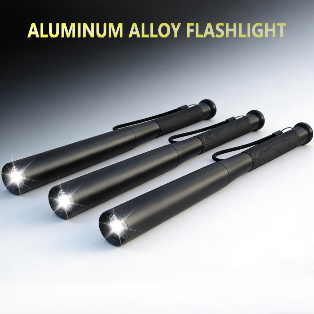 31cm/36cm/41cm LED Aluminum Alloy Flashlight, High Hardness, Three Modes Multi-Function High Brightness, Perfect Gift for Birthday Christmas Halloween Easter