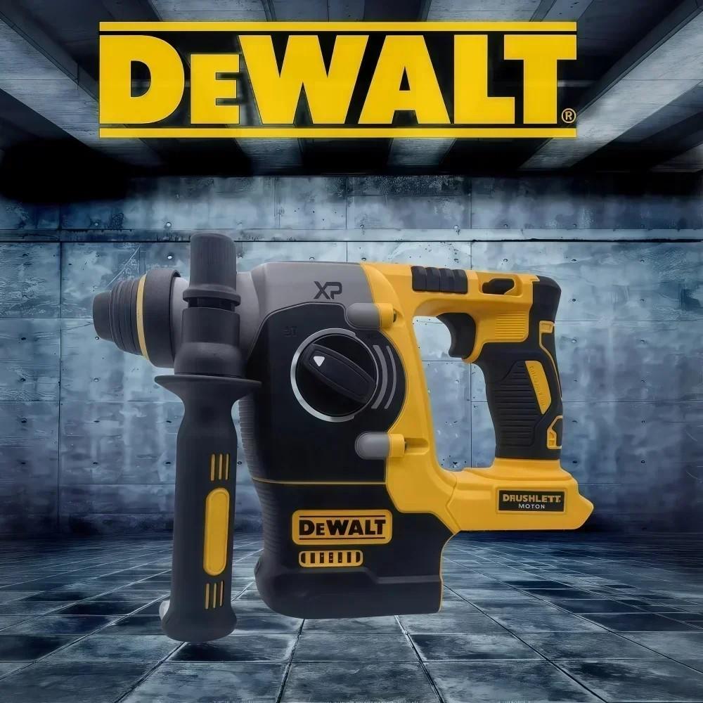 DeWALT DCH273 Brushless Rotary Hammer,2.1J Impact Energy,360 &deg; Handle&ndash;Efficient for Concrete,Brick&Stone Drilling For 20V 6.0Ah Battery