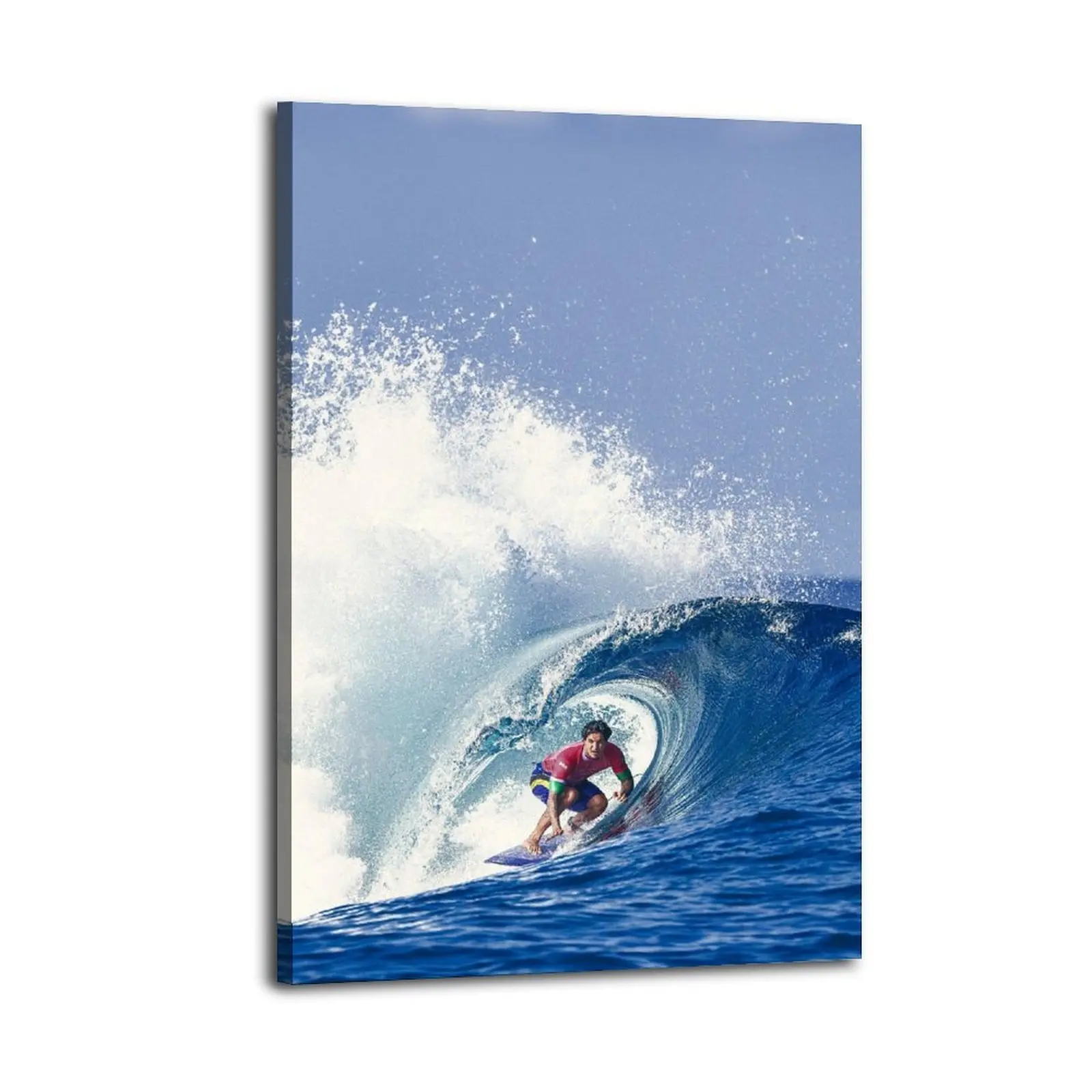 Surf Canvas Prints | Bedroom Art | Bathroom Art | Trendy Wall Art | Funky Wall Art