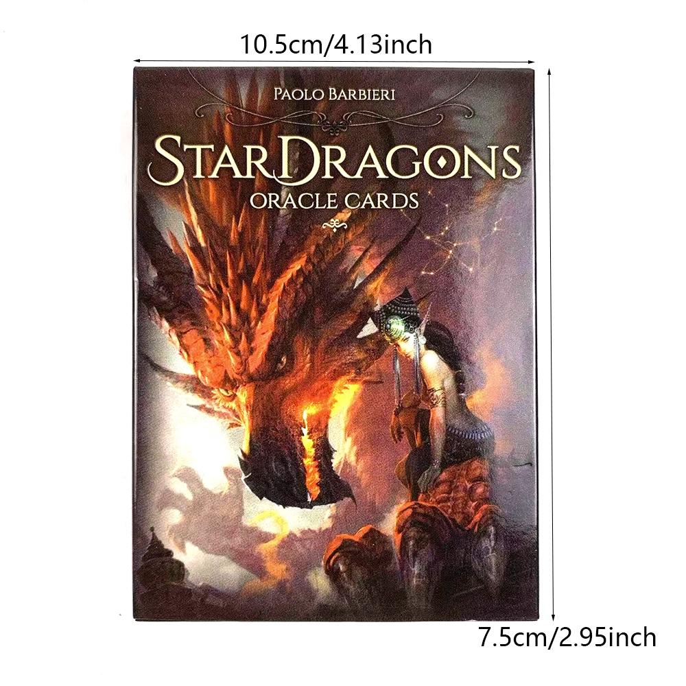 Powerful Dragon Tarot Deck, Fun Destiny and Divination Board Game, Mystery Oracle Cards for Prediction and Insight, Easter Halloween Christmas Gift