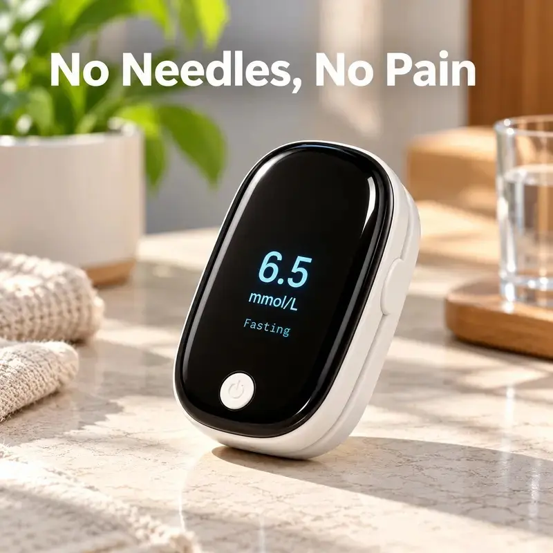 Finger Clip Wellness Reader, Digital Screen Daily Health Check Device