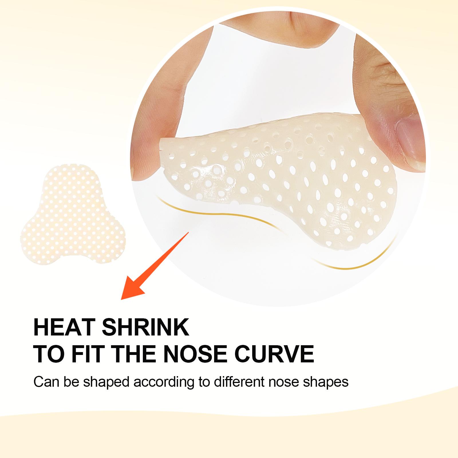 Reusable Nose Splint Strap Kit, 3 Counts Nose Splint & 2 Counts Strap, Nose Bridge Lifting Nose Clip, Nose Care Tool For Women & Men