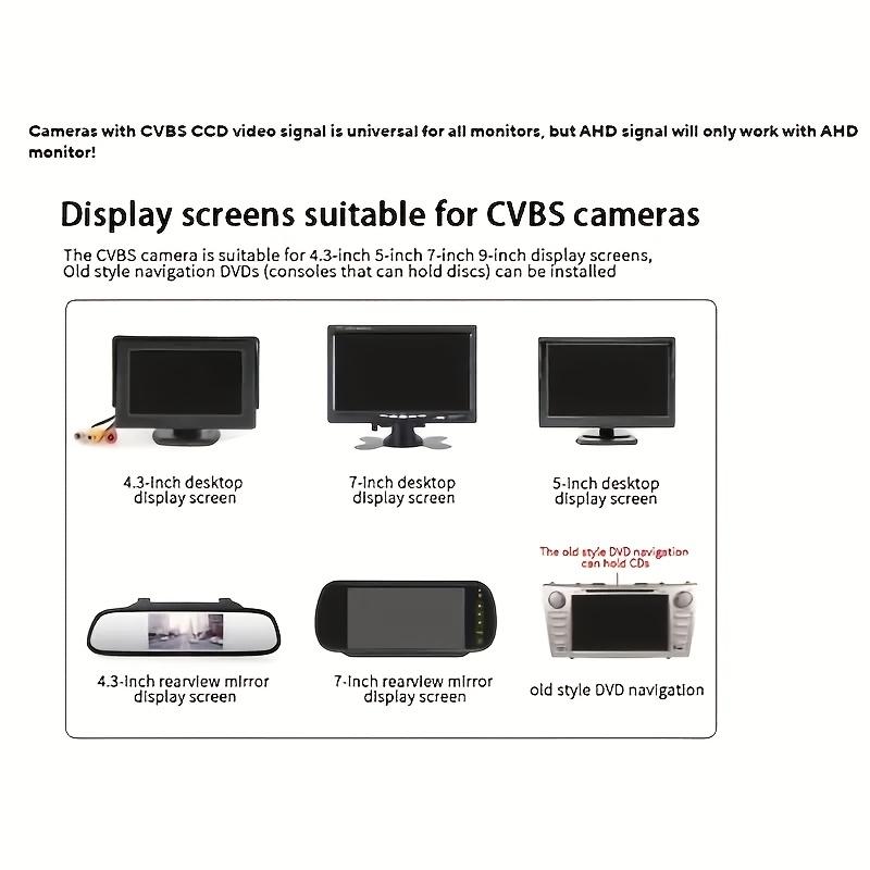 1PC Rear View Camera for BMW 1 3 5 Series E39 E60 E61 E82 E83 E84 E88 E46 E92 E93 E90 M3 m5 X1 X3 X5, Night Vision Camera Backup Parking Reversing Camera, Reverse Camera license plate Camera