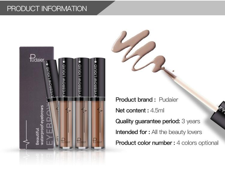 Naturally waterproof, long-lasting, non-fading eyebrow tint, 3D eyebrow gel, liquid eyebrow pencil