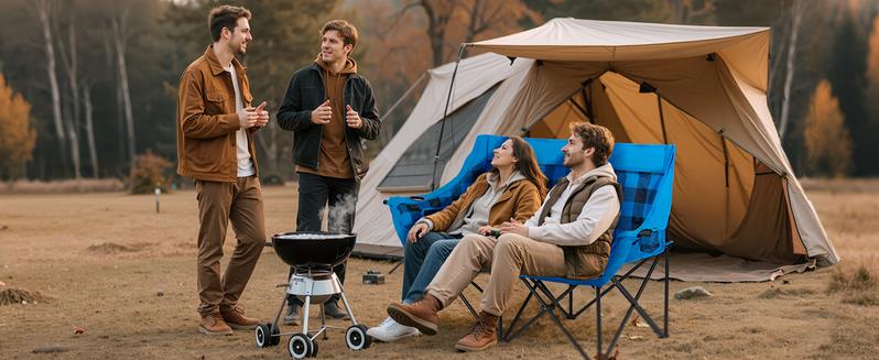 Lilypelle Oversized Heated Double Camping Chair Folding Camping Loveseat 2 Person Padded Camping Couch Heavy Duty Lawn Chairs for Outside Camping, Lounge Patio Lilypelle Oversized Heated Double Camping Chair Folding Camping Loveseat 2 Person Padded Camping Couch Heavy Duty Lawn Chairs for Outside Camping, Lounge Patio