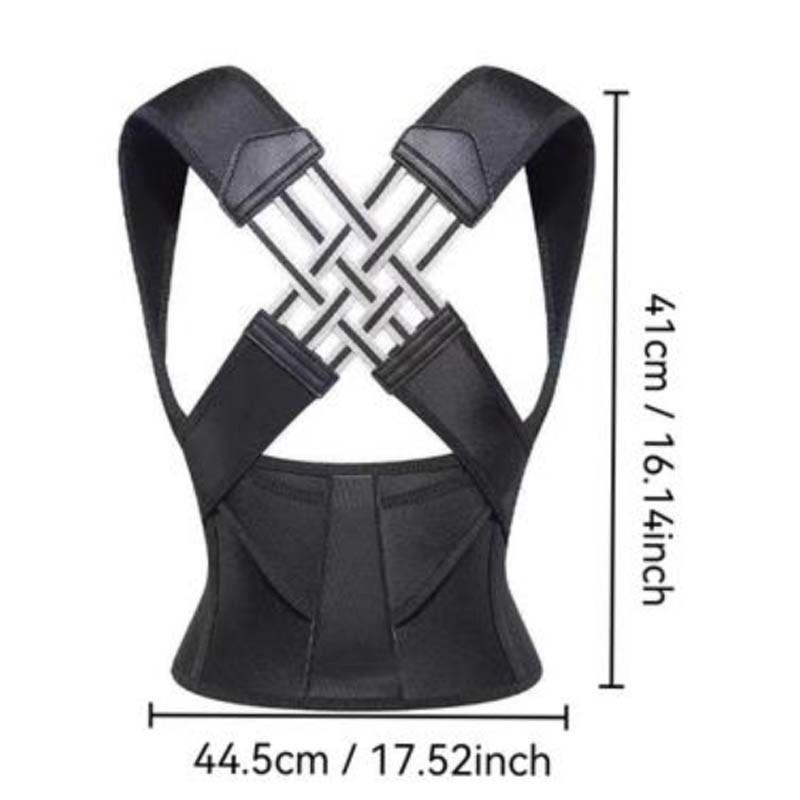Waist Trainer for Teens, Posture Correction Belt for Men & Women, Back Support with Shoulder Straps, Hunchback Corrector, Ideal Mother's Day Gift