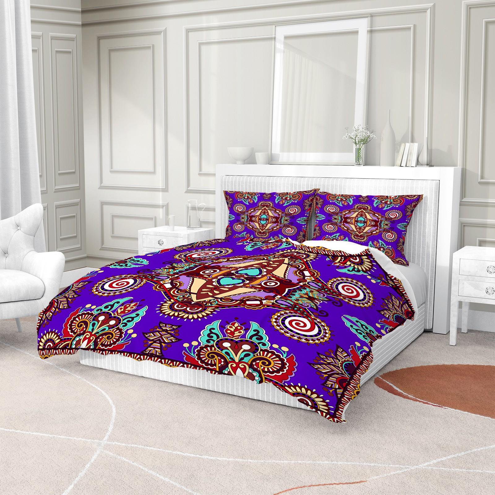 2/3 Pcs Abstract Art Print Duvet Cover Set, Modern Minimalist Bedding Set, Ultra Soft Microfiber with HD Digital Printing, Zipper Closure, Wrinkle-Resistant, Perfect for Bedroom, Dorm & Guest Room, All Season Use - No Filling