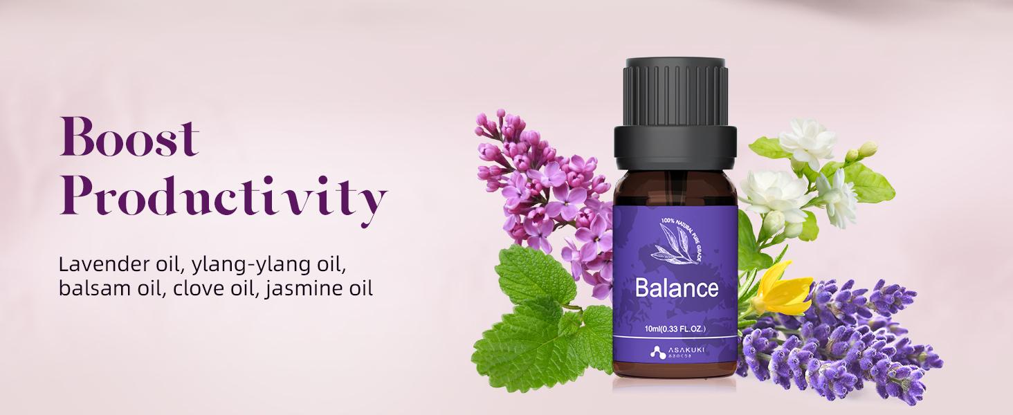 ASAKUKI 6*10ml Essential Oils Blends, Well-wishing kit for Diffusers Humidifiers Aromatherapy gift ideas Healthy Unwind Scented Healthcare Therapeutic Treatment Wellness Fitness Solution ASAKUKI 6*10ml Essential Oils Blends, Well-wishing kit for Diffusers Humidifiers Aromatherapy gift ideas Healthy Unwind Scented Healthcare Therapeutic Treatment Wellness Fitness Solution