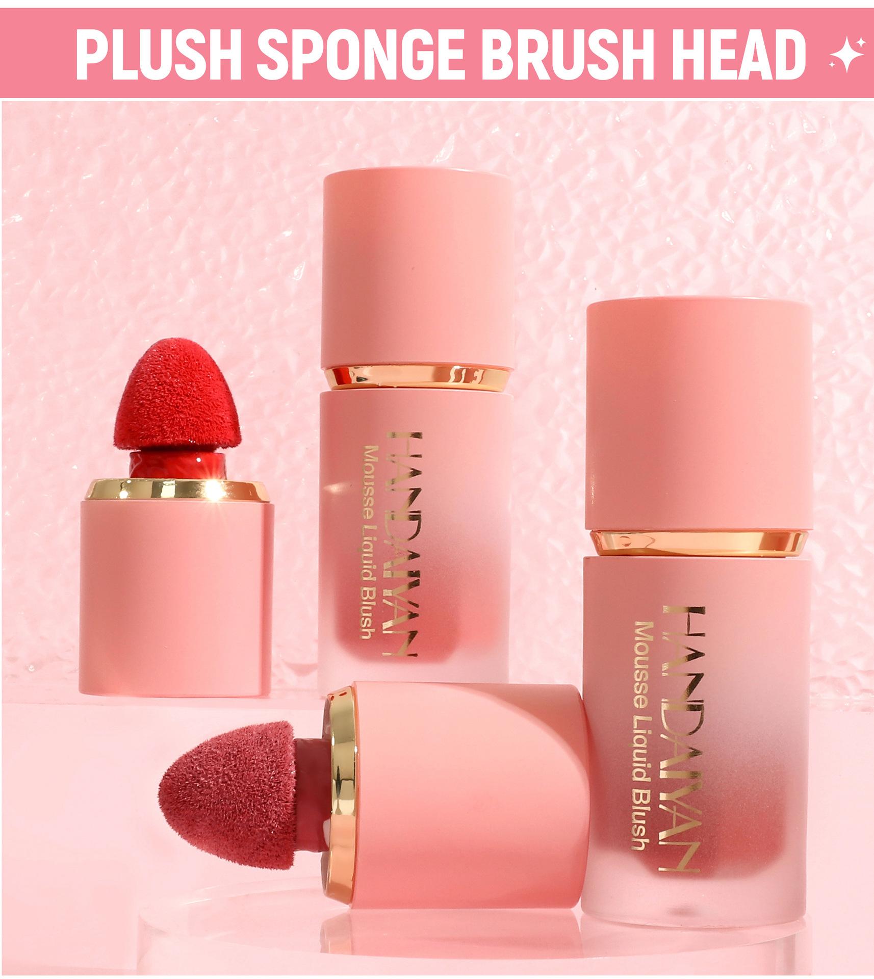 HANDAIYAN Liquid Blush — Matte Finish,Sculpts facial features, defines contours, and brightens the complexion to create a radiant look — Sweet Pink