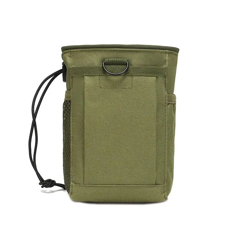 New Outdoor 3‑5L Camo Tactical Molle Dump Pouch, 600D Nylon Recycle Waist Pack, Portable Hunting Outdoor Accessories Storage Bag