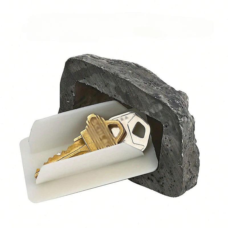 Outdoor courtyard resin storage hidden simulation ink stone storage box small stone camouflage box