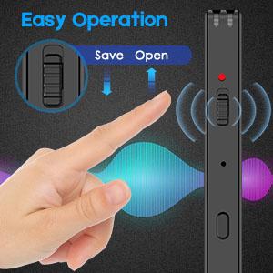 64GB Digital Voice Recorder for Lectures Meetings - 4648 Hours Voice Activated Recording Device Audio Recorder with Playback, Password