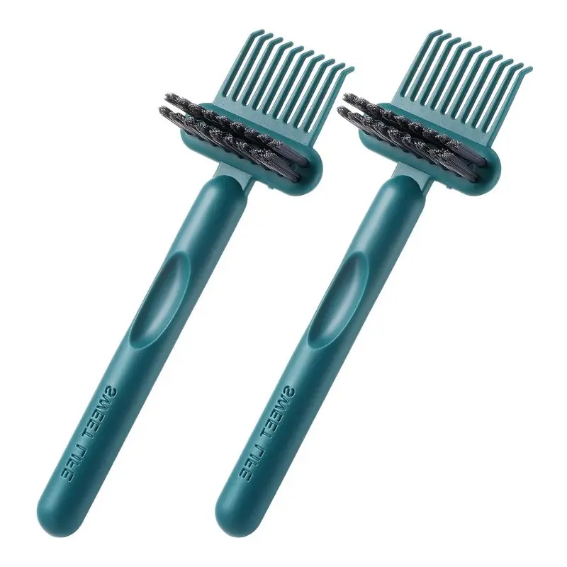 2-piece set of 2-in-1 hair comb cleaner and disassembly tool, effectively cleans hair combs, suitable for both men and women, for home, travel, and salon use, removes hair dust: Beauty and personal care