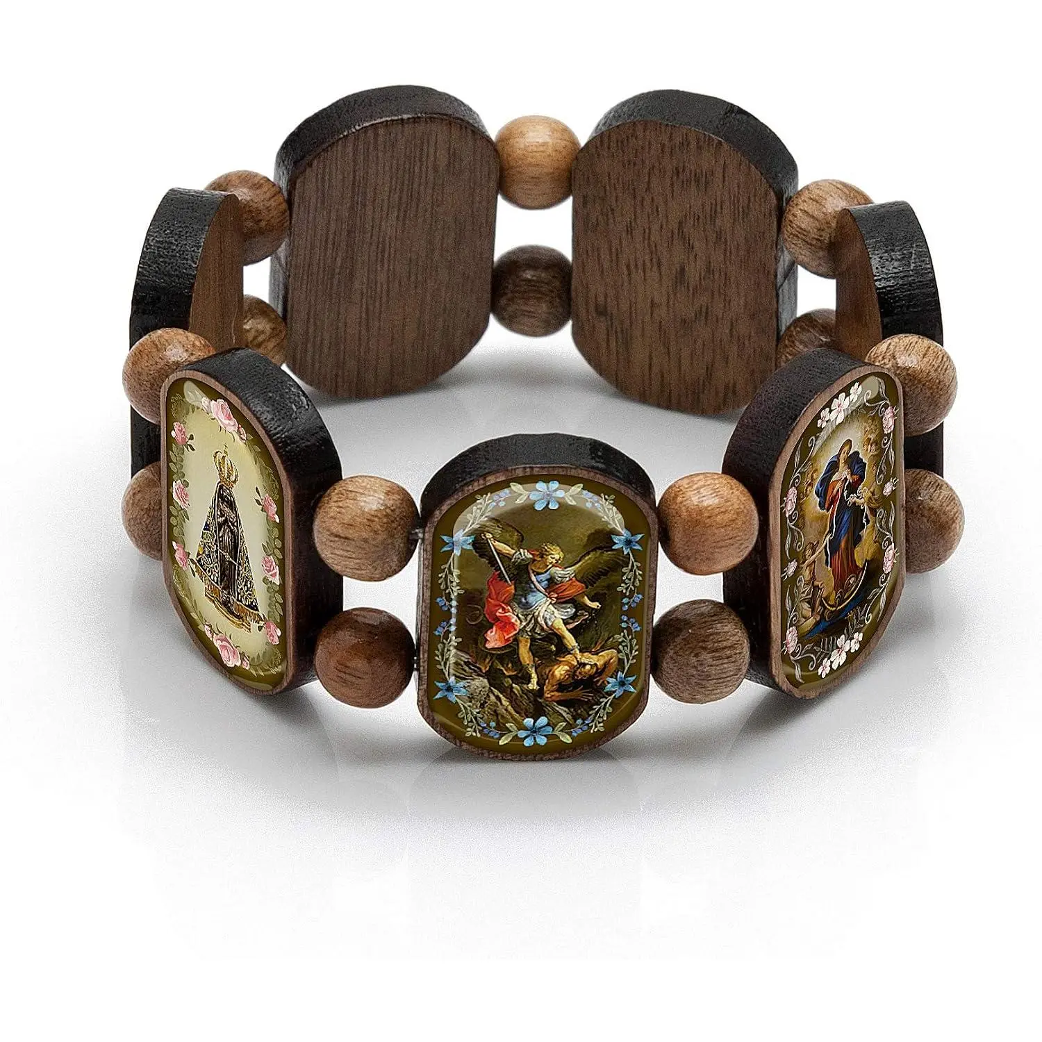 ™ Stretch Bracelet -  Brazil (Walnut - 7 in)