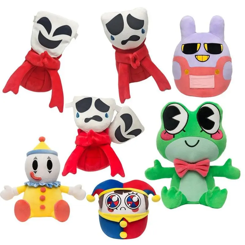The Amazing Digital Circus Plush Doll Soft Stuffed Animal Plush Toy Throw Pillow Home Sofa Decor Adult Collectible Gift