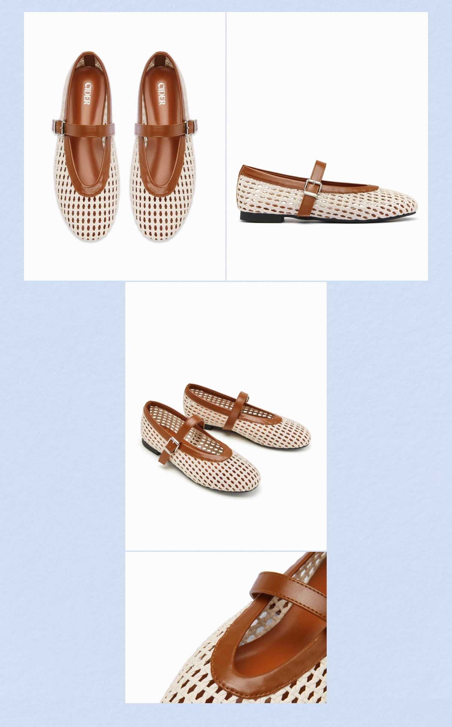 Cider WOVEN STRAP FLATS