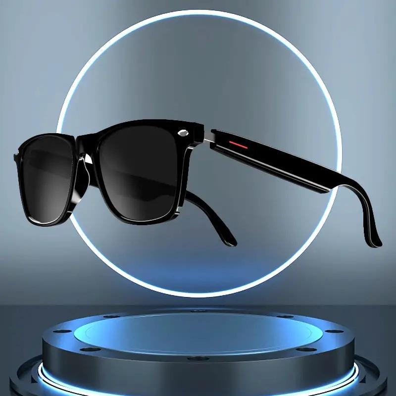 Smart Glasses with Wireless Earbuds for Music and Calls, Creative Bluetooth-compatible Sports Sunglasses, Multifunctional Smart Glasses, Multifunctional Audio Sunglasses, Perfect Sunscreen Gift