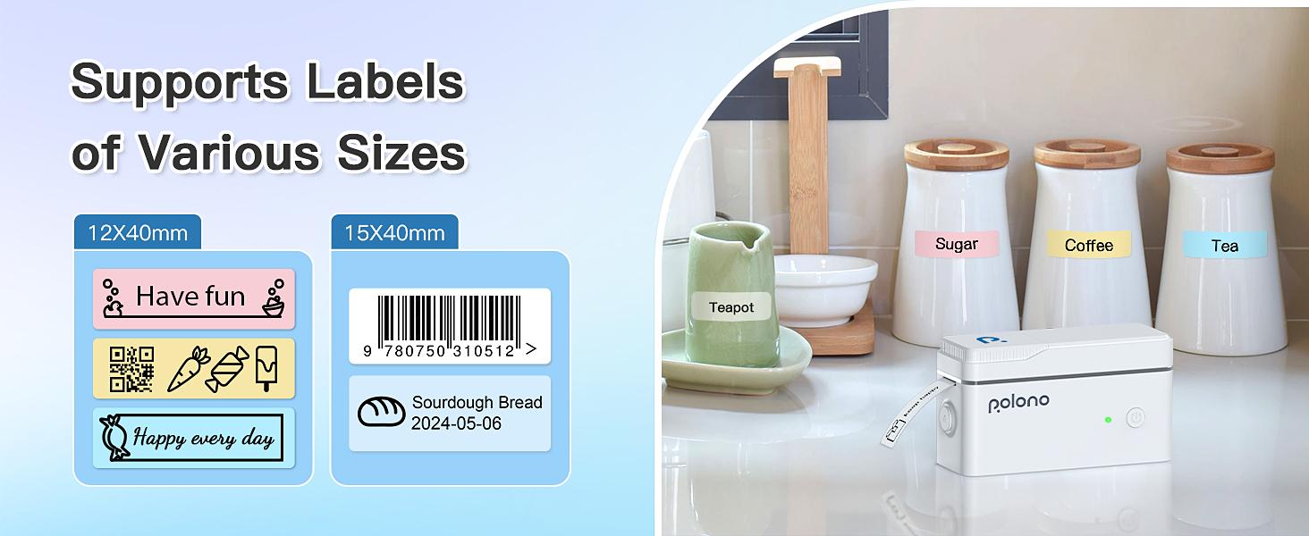 Genuine P31S and P21 Printer Label Maker Tape, Adapted Label Print Paper, 14x40mm(0.59"x1.57"),180 Tapes/Roll Genuine P31S and P21 Printer Label Maker Tape, Adapted Label Print Paper, 14x40mm(0.59"x1.57"),180 Tapes/Roll