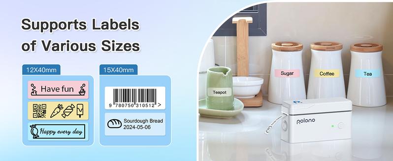 Genuine P31S and P21 Printer Label Maker Tape, Adapted Label Print Paper, 14x40mm(0.59"x1.57"),180 Tapes/Roll Genuine P31S and P21 Printer Label Maker Tape, Adapted Label Print Paper, 14x40mm(0.59"x1.57"),180 Tapes/Roll