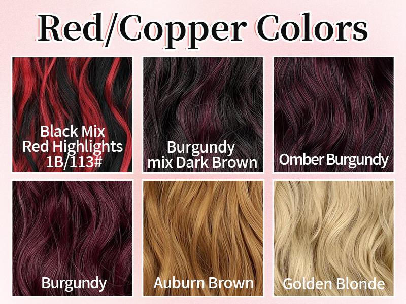 ORSUNCER Hair Clip Extensions Long Wave 4PCS Thick Hairpieces For Women In Synthetic Nature Color To Chestnut Fiber Double Weft Hair Extension Easy To Go ORSUNCER Hair Clip Extensions Long Wave 4PCS Thick Hairpieces For Women In Synthetic Nature Color To Chestnut Fiber Double Weft Hair Extension Easy To Go