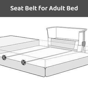 Cowiewie Bassinet Bedside Sleeper, Rocking Bassinet for Baby with 4 Wheels & 7 Adjustable Height, 360° All-Round Breathable Mesh Sides Bedside Crib, 2025 New