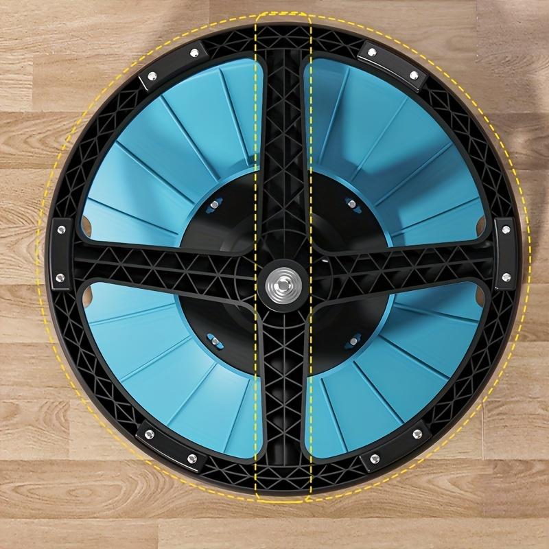 One durable plastic swivel sensory chair with an oval eggshell design, upgraded non-slip base, training and rehabilitation equipment suitable for training centers and home use, improving balance and concentration, exercise chair, wave-shaped seat cushion.