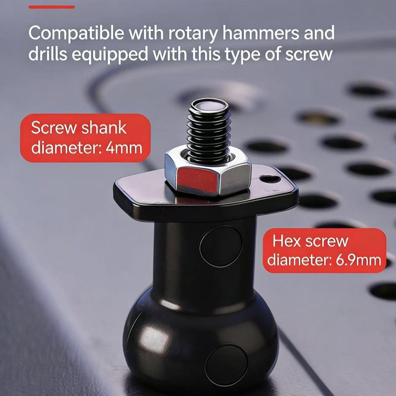 Single Quick-Release Tool Snap Button, Durable Fastener for Tools & Accessories, Easy-To-Use Secure Closure, Ideal for Workshop Use