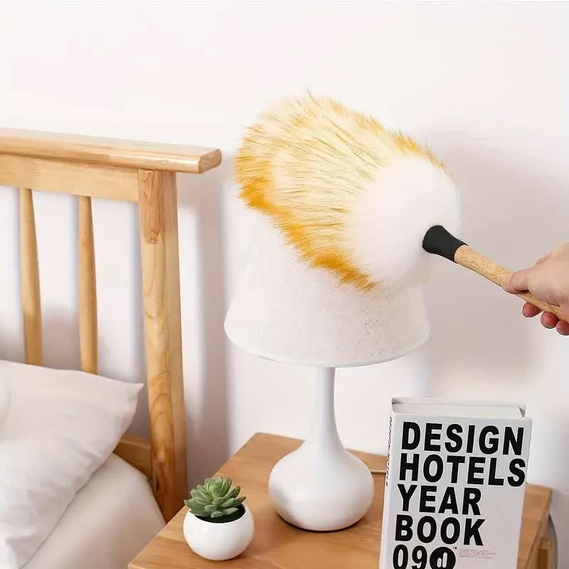 Wool Duster, Home Use Duster, Car Duster, Washable Wool Duster, Cleaning Tool, Versatile Dusting Brush, Ideal for Household and Automotive Care