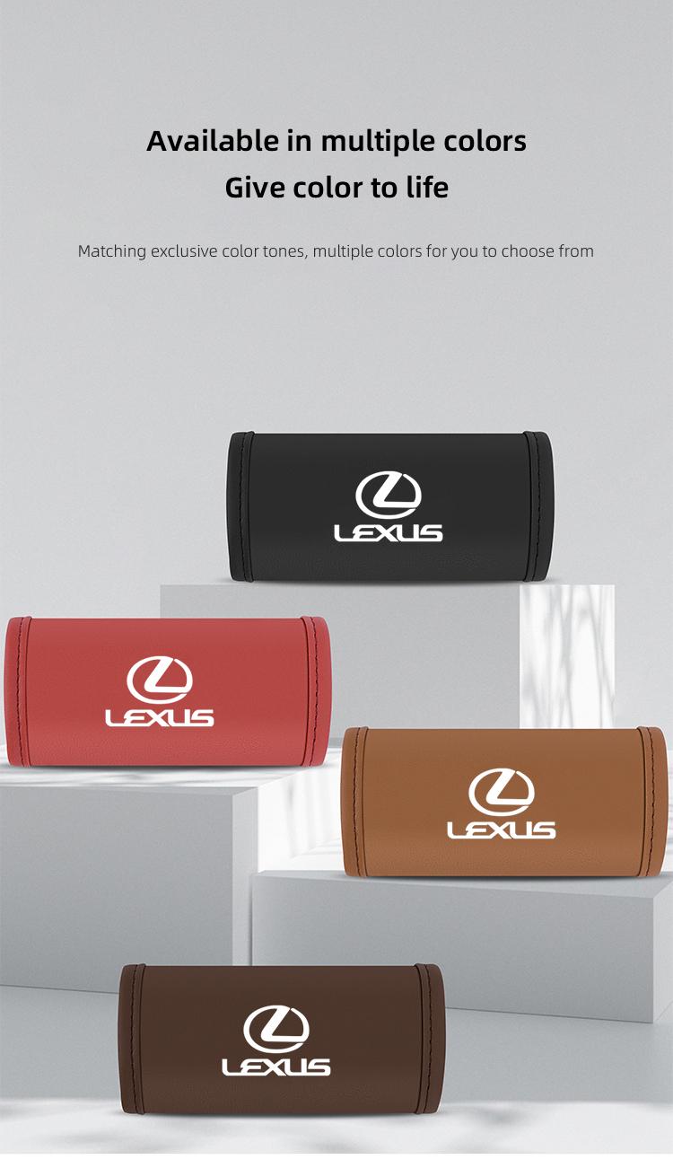 Car Roof Handle Protective Cover Pull Gloves Interior Accessories For Lexus IS500 LS460 RC200 LM300 RX450 LX NX350h LC UX CT RZ450e RC300 GX400 GS200t GS300h LS600 RX300 TX LBX HS250