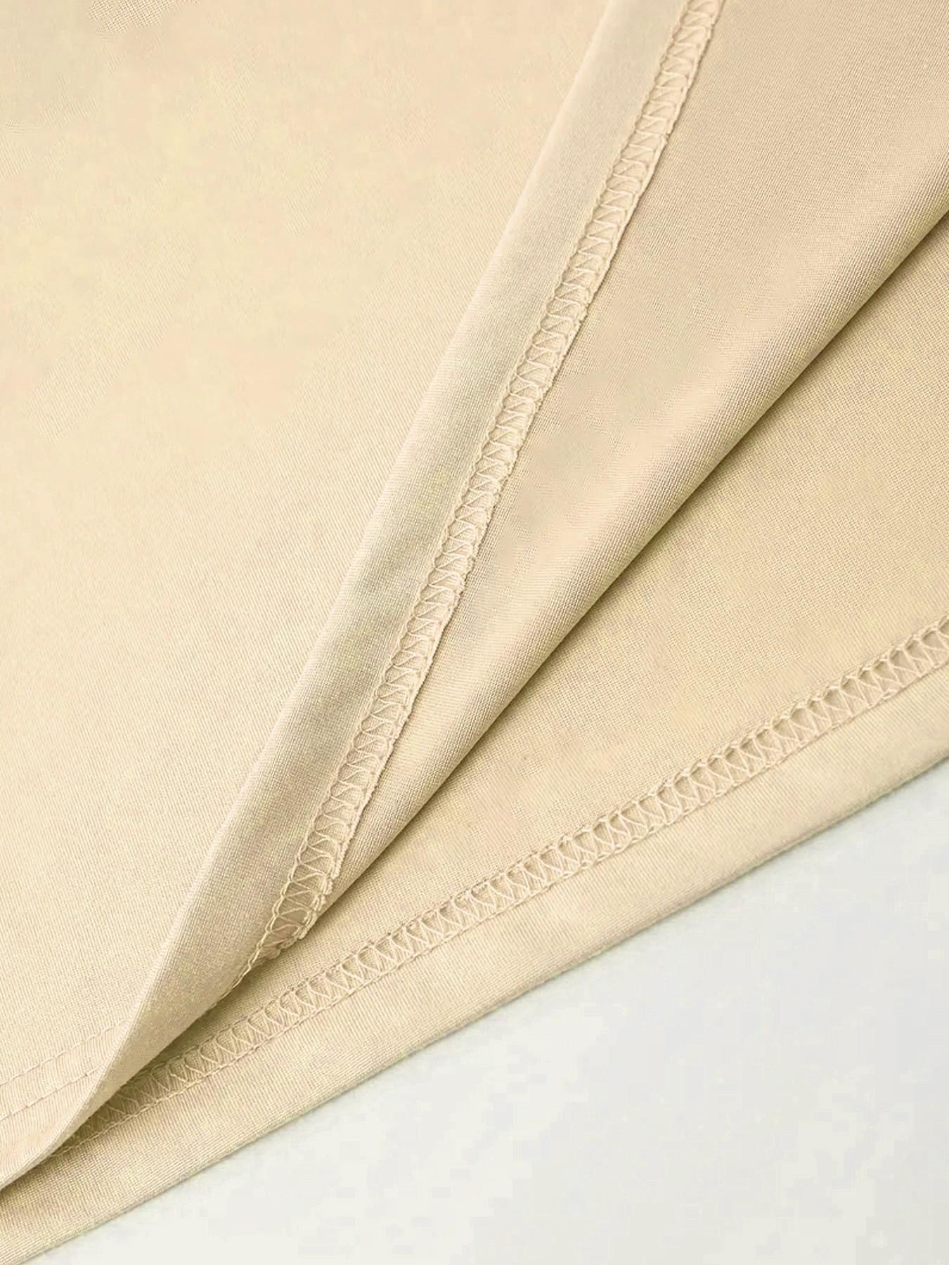 Algerian Cityscape Vintage Print Cotton Short Sleeve T-Shirt, 2026 Summer American Retro Oversize Unisex Top, Versatile Fashion Apparel