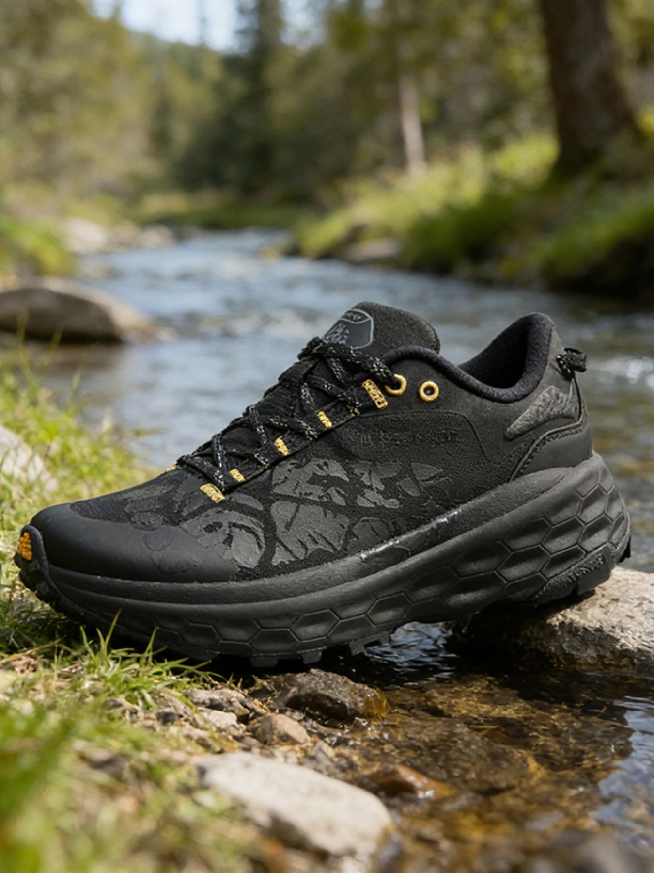 Traceable Anti-Slip Wear-Resistant Shock-Absorbing Hiking Shoes, Men's & Women's Outdoor Sports Shoes, Lightweight Comfort