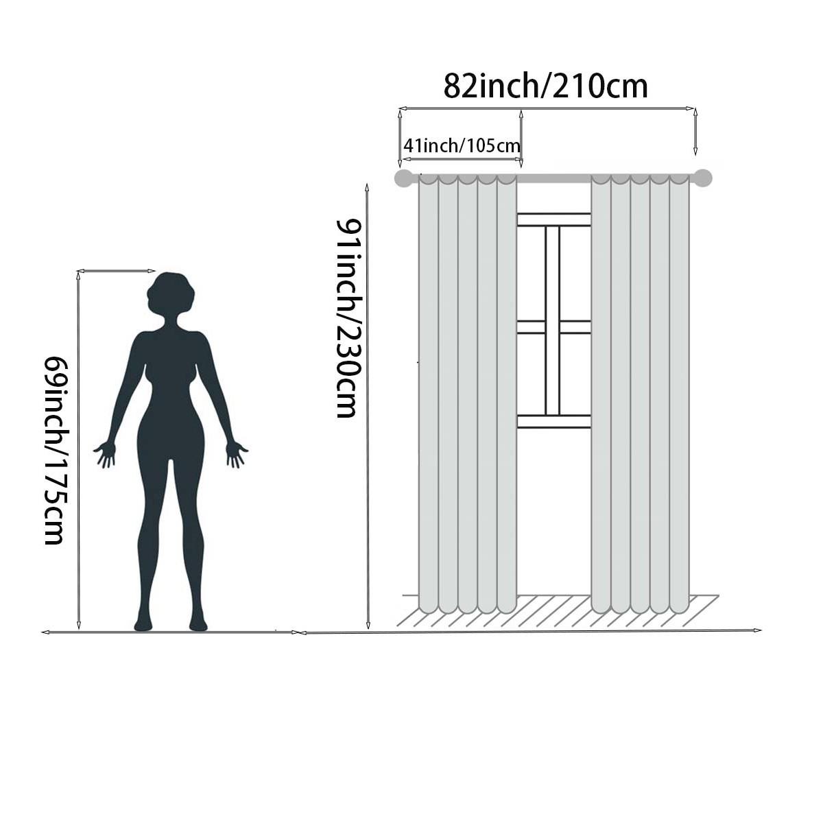 2-piece set of spring Easter pastoral rabbit Easter egg curtains, living room and bedroom decorative curtains, semi transparent polyester fabric, preferred for children's room curtains, year-round home decoration