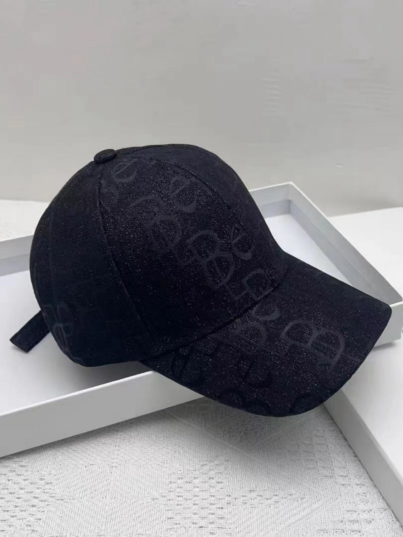 Unisex Street Style Letter Embroidery Baseball Cap, Casual Trendy Rhinestone Decor Cap, Fashionable Sun Protection Hat for Outdoor Sports