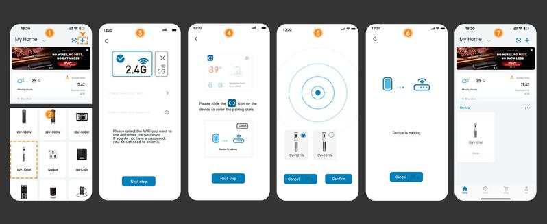 INKBIRD WiFi Sous Vide Machine, 1000 Watts Sous Vide Cooker, 3D Water Circulation  Heating,Booking Function,Pre-alarm,Kitchen tools, festival gifts