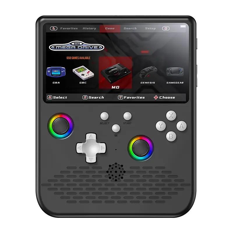 H5 Handheld Game Console, Mini Portable Video Game Machine, 5-Inch IPS Screen, 34+ Mainstream Emulators, 64GB TF Card, Gift for Boyfriend