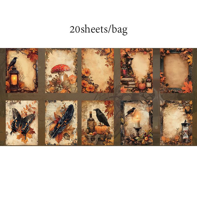 Magic World Series Material Paper Set, 6 Pieces, Ideal for Crafting and DIY Projects, High-Quality Craft Supplies, Perfect for Creativity Enthusiasts